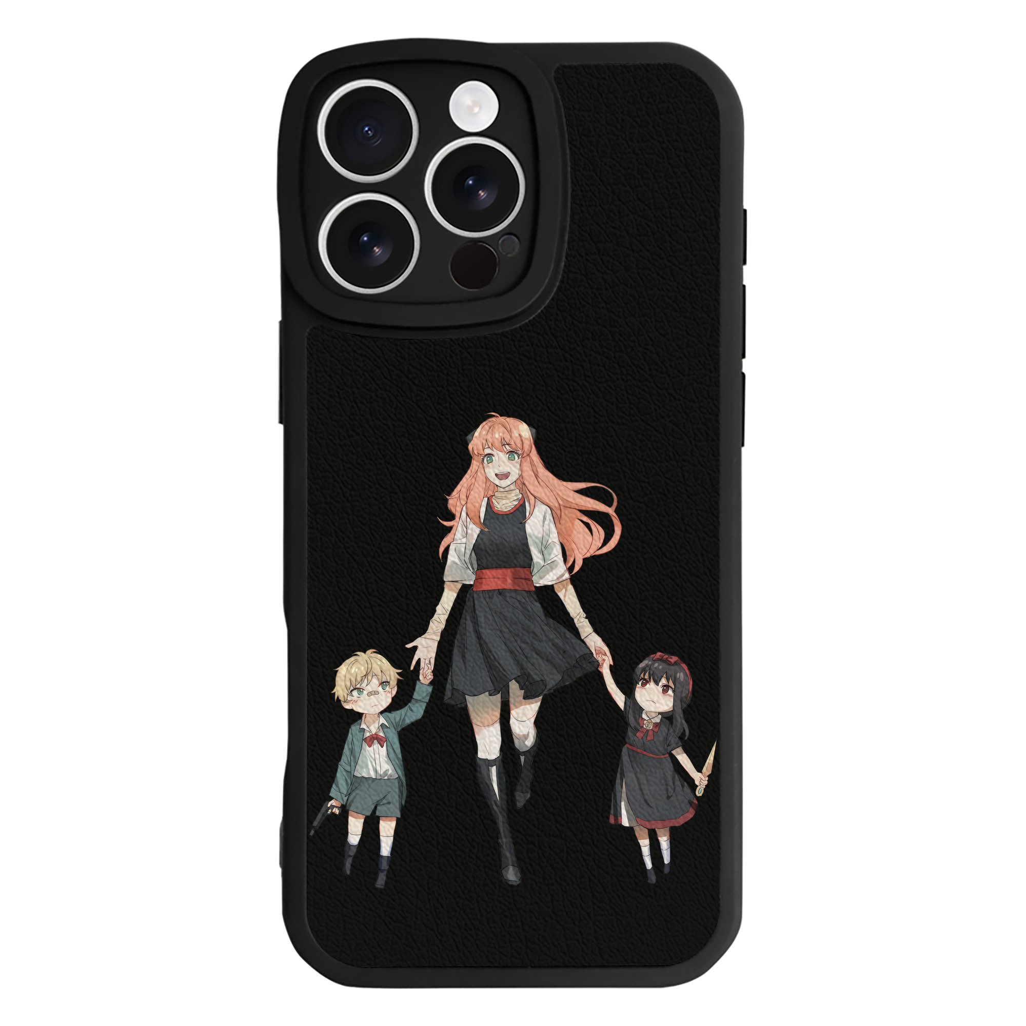 （画像用） SPY×FAMILY间谍家家酒 【iPhone 16シリーズ対応】シリコンスマホケース（レザー調） 材質：シリコン